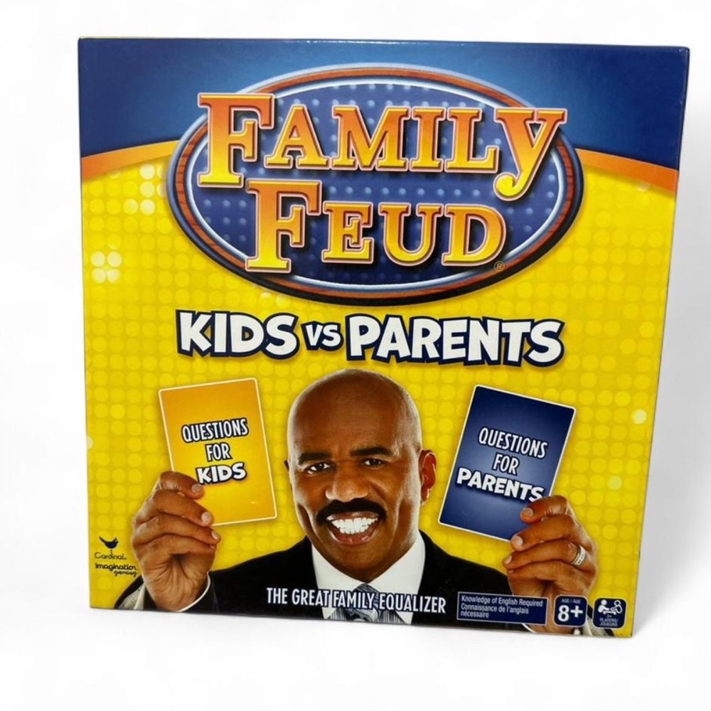 Steve Harvey Family Feud Kids vs Parents Game